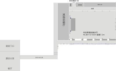 碧桂园广州凤凰城酒店场地环境场地尺寸图